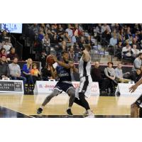 Joel Kindred of the Halifax Hurricanes vs. the Moncton Magic