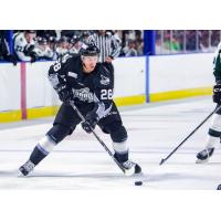 Forward Avery Peterson with the Idaho Steelheads