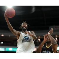 Halifax Hurricanes with the ball vs. the Saint John Riptide