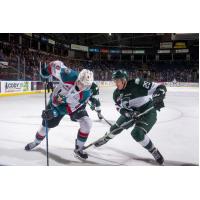 Kelowna Rockets LW Jack Cowell vs. the Everett Silvertips