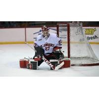 Goaltender Kyle Hayton with St. Lawrence University