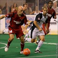 Lee Tschantret with the Baltimore Blast