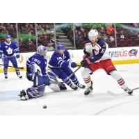 Cleveland Monsters C Ryan MacInnis vs. the Toronto Marlies