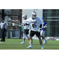 Rochester Knighthawks first-round pick James Barclay with Providence College