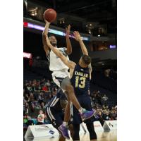 Halifax Hurricanes take a shot against the St. John's Edge