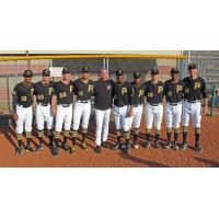 Bristol Pirates with pitching Coach Joey Seaver