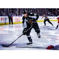 Utah Grizzlies forward Caleb Herbert in action