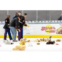 Norfolk Admirals' Teddy Bear Toss