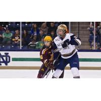 Justin Wade with the University of Notre Dame