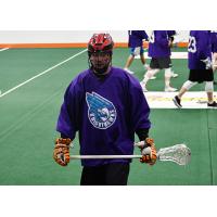 Rochester Knighthawks forward Pat Saunders