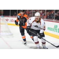 Cleveland Monsters LW Paul Bittner vs. the Lehigh Valley Phantoms