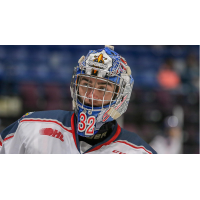 Saginaw Spirit goaltender Cameron Lamour