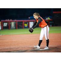 Chicago Bandits pitcher Rachele Fico