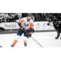 Defenseman Fedor Gordeev with the Flint Firebirds