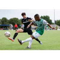 Josh Garcia (right) with Energy FC's U23 team