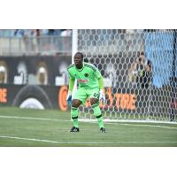 Goalkeeper Brian Sylvestre with the Philadelphia Union