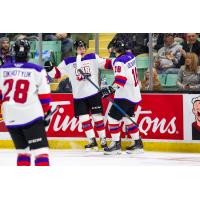 Flint Firebirds defenseman Vladislav Kolyachonok with Team Orr at the CHL/NHL Top Prospects Game