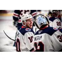 Lehigh Valley Phantoms All-Star Greg Carey shares a laugh