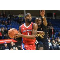 Cape Breton Highlanders guard Bruce Massey vs. the St. John's Edge