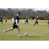 South Georgia Tormenta FC in training