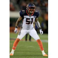 Orlando Apollos linebacker Terence Garvin