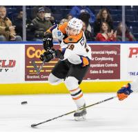 Forward Josh MacDonald with the Lehigh Valley Phantoms