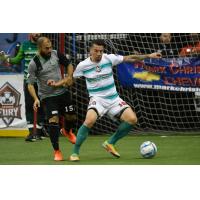 Ontario Fury defender Thiago Goncalves (right)