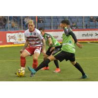 Ontario Fury navigate through the El Paso Coyotes defense