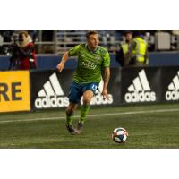 Jordan Morris of Seattle Sounders FC made his return to CenturyLink Field on Wednesday vs. Club Nacional