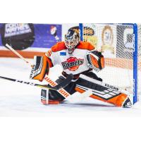Goaltender Lukas Hafner with the Fort Wayne Komets