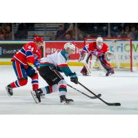 Kelowna Rockets eye the Spokane Chiefs goal