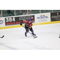Tri-City Storm against the Chicago Steel
