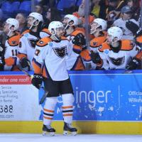 Lehigh Valley Phantoms forward Mike Huntebrinker