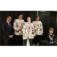 Calgary Hitmen and their Don Cherry-themed jerseys
