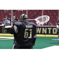 Vancouver Warriors goalie Eric Penney