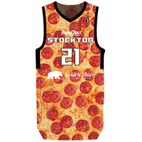 Stockton Kings pizza jersey