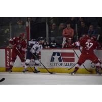Allen Americans take on the Tulsa Oilers