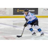 Defenseman Gabriel Verpaelst with the Wichita Thunder