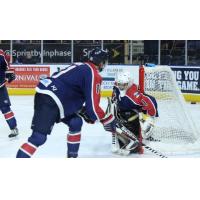 Evansville Thunderbolts goaltender Alex Murray