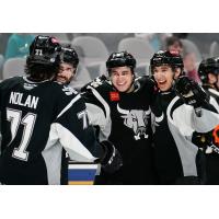 The San Antonio Rampage celebrate Mitch Reinke's overtime-winner