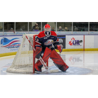 Saginaw Spirit goaltender Ivan Prosvetov