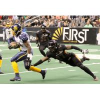 Cedar Rapids River Kings running back Nate Chavious vs. the Arizona Rattlers