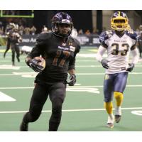 Arizona Rattlers receiver Dezmon Epps vs. the Cedar Rapids River Kings