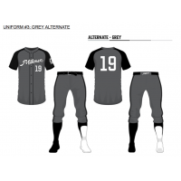 Milwaukee Milkmen charcoal uniform