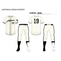 Milwaukee Milkmen cream uniform