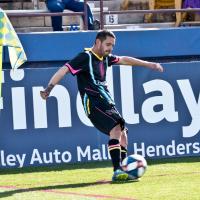 Las Vegas Lights FC in action