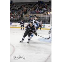 Pierre Luc-Mercier with the Rapid City Rush