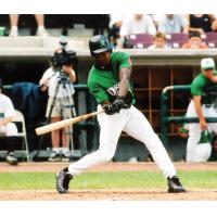 Wily Mo Pena with the Dayton Dragons