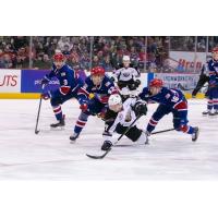 Vancouver Giants battle the Spokane Chiefs