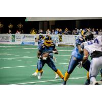 Cedar Rapids River Kings running back Nate Chavious vs. the San Diego Strike Force